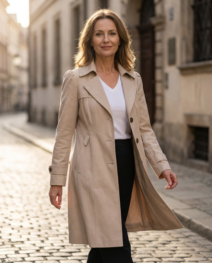 Olivia – Manteau d'Été Élégant Vintage