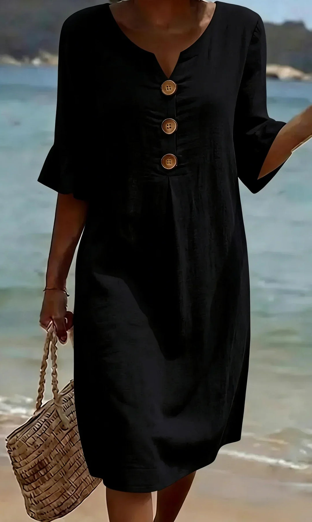 Radmila™ | Robe à Manches Longues Texturée