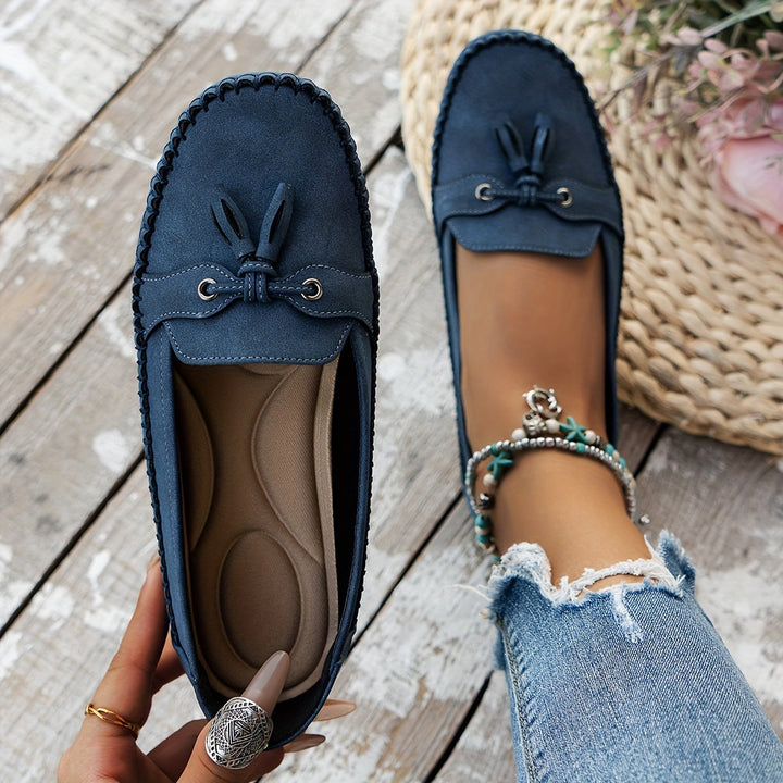 Bella - Mocassins classiques avec détail de franges
