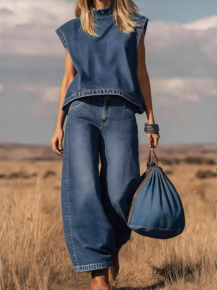 Ella | Ensemble Ample avec Pantalons Larges