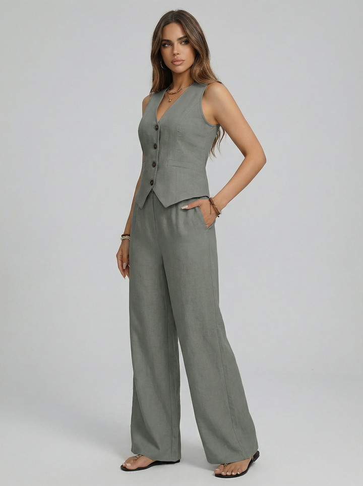Sofía | Ensemble Gilet + Pantalon