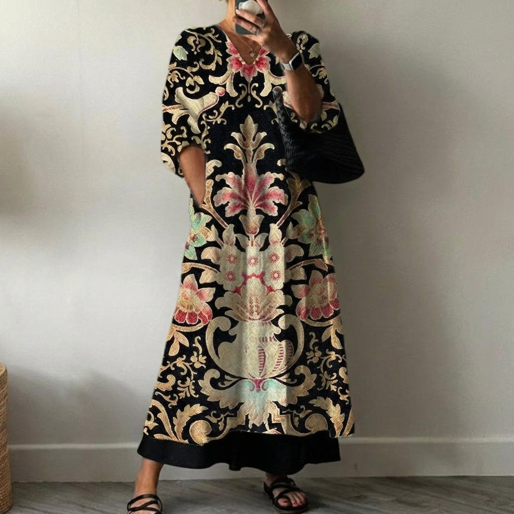 Robe Élégante avec Imprimé Evi
