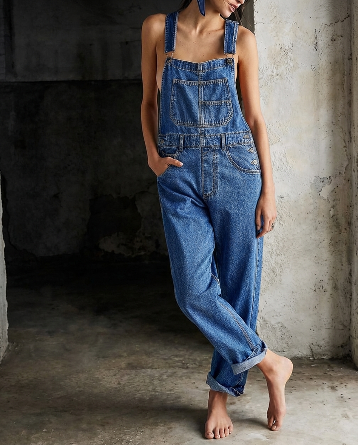 Riley | Salopette en Jean Classique