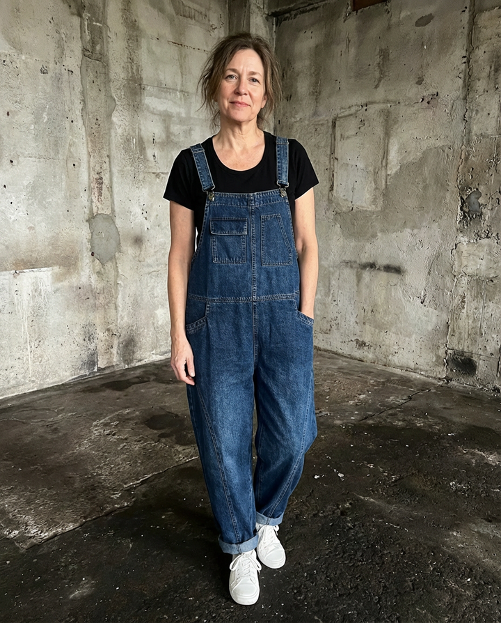 Jade | Salopette en Jean Ample