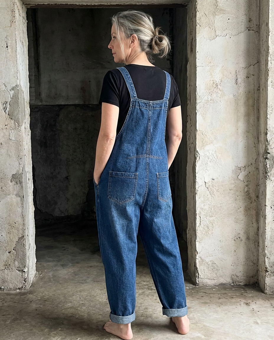 Jade | Salopette en Jean Ample