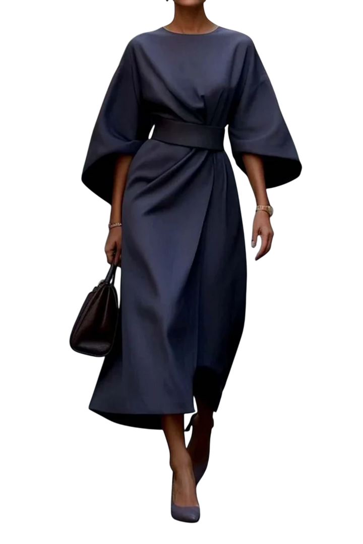 Maya™ | Robe à manches lanternes élégante