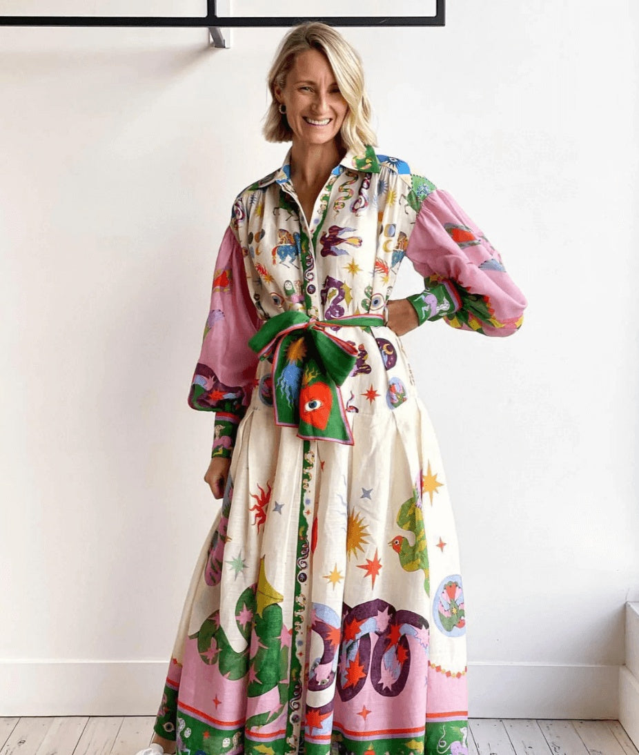 Olamit™ | Robe Maxi Italienne