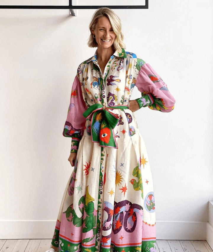 Olamit™ | Robe Maxi Italienne