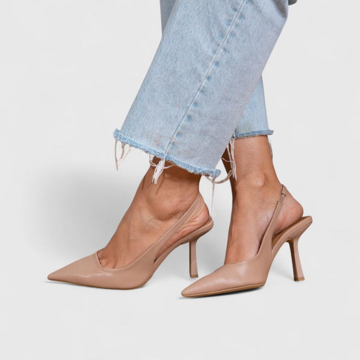 Amelia™ | Talons Bas Nude