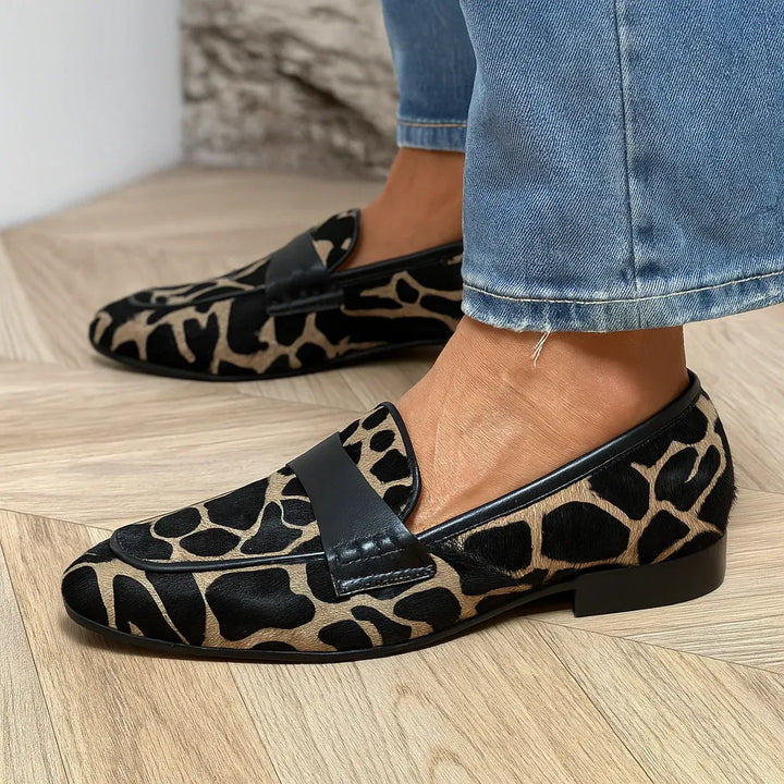 Renata - Mocassins à imprimé animal