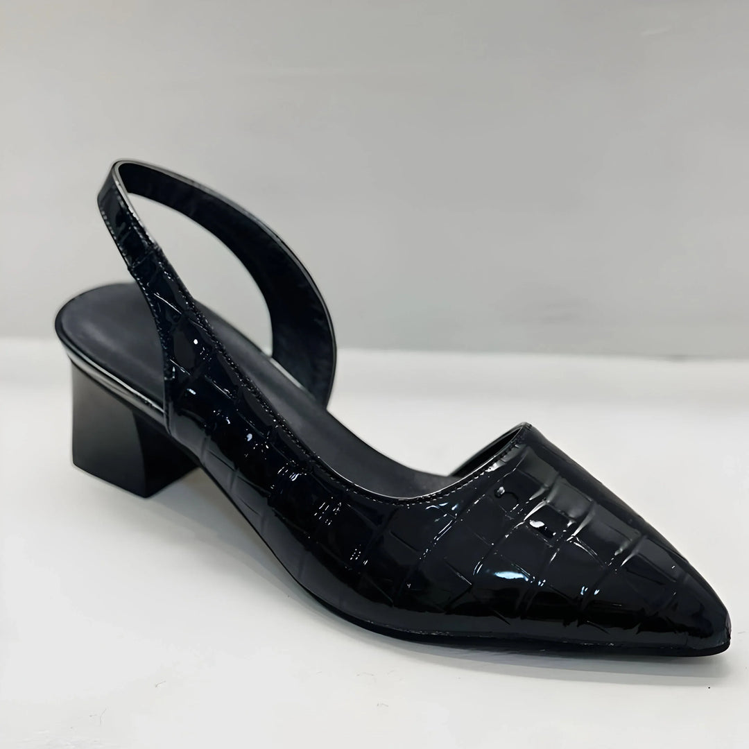Olga - Chaussures à talon carré élégantes