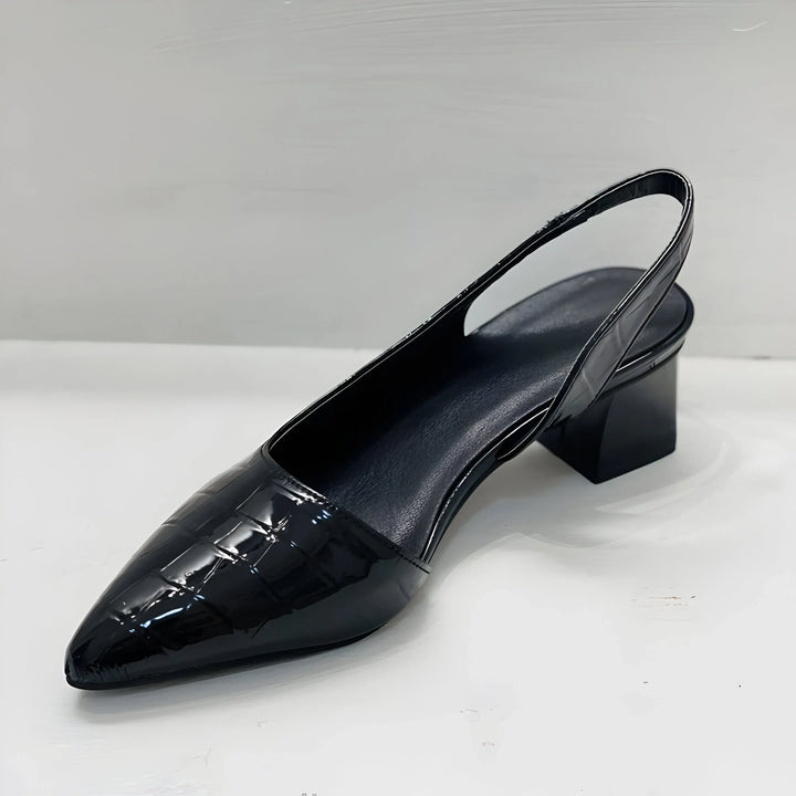 Olga - Chaussures à talon carré élégantes