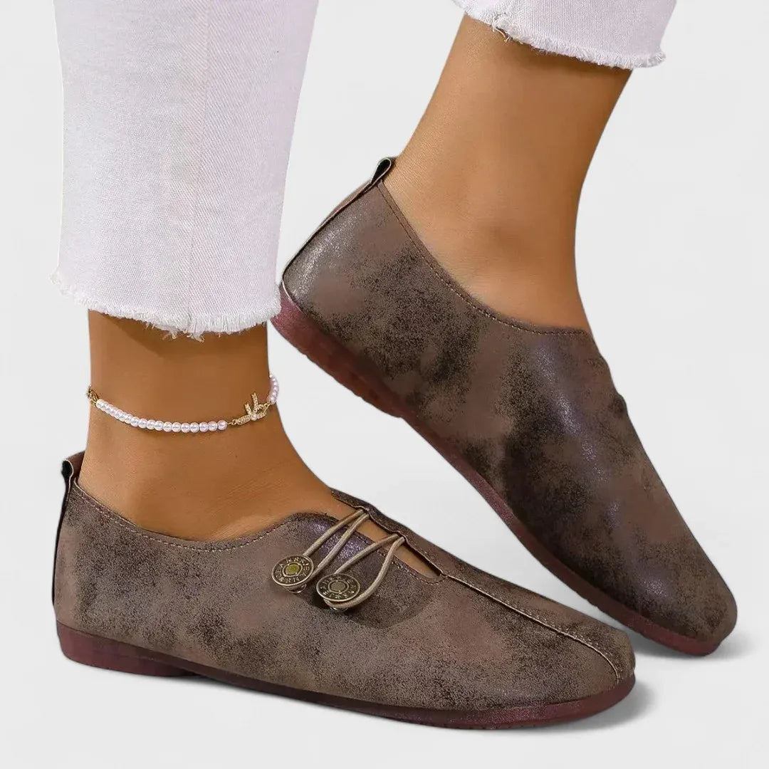 Lidia - Mocassins orthopédiques au design artisanal