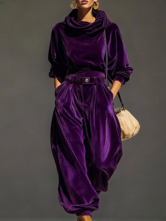 Scarlett | Ensemble Velours Ample