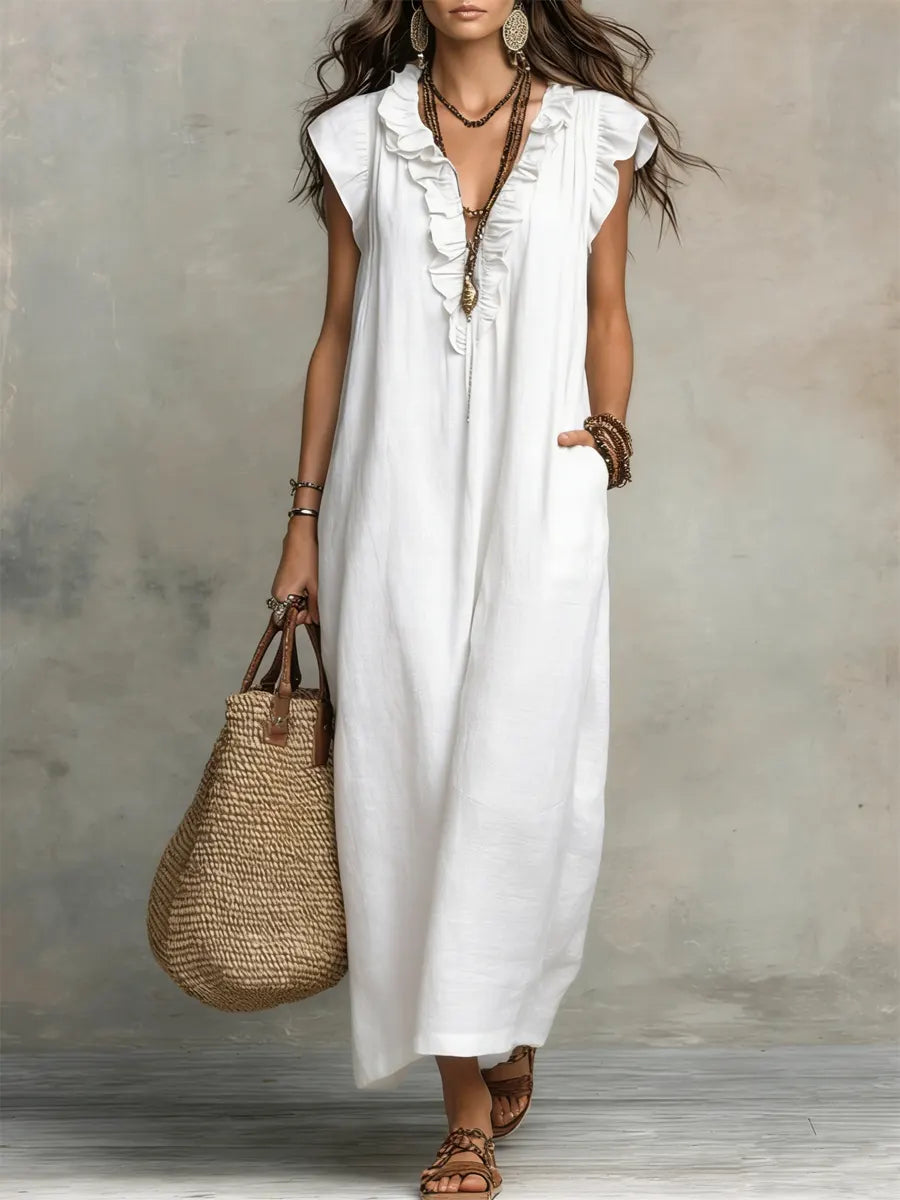 Carmela™ – Robe Longue Volante