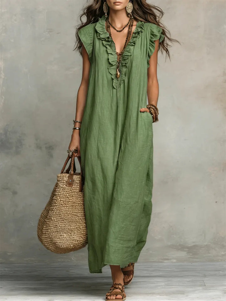 Carmela™ – Robe Longue Volante