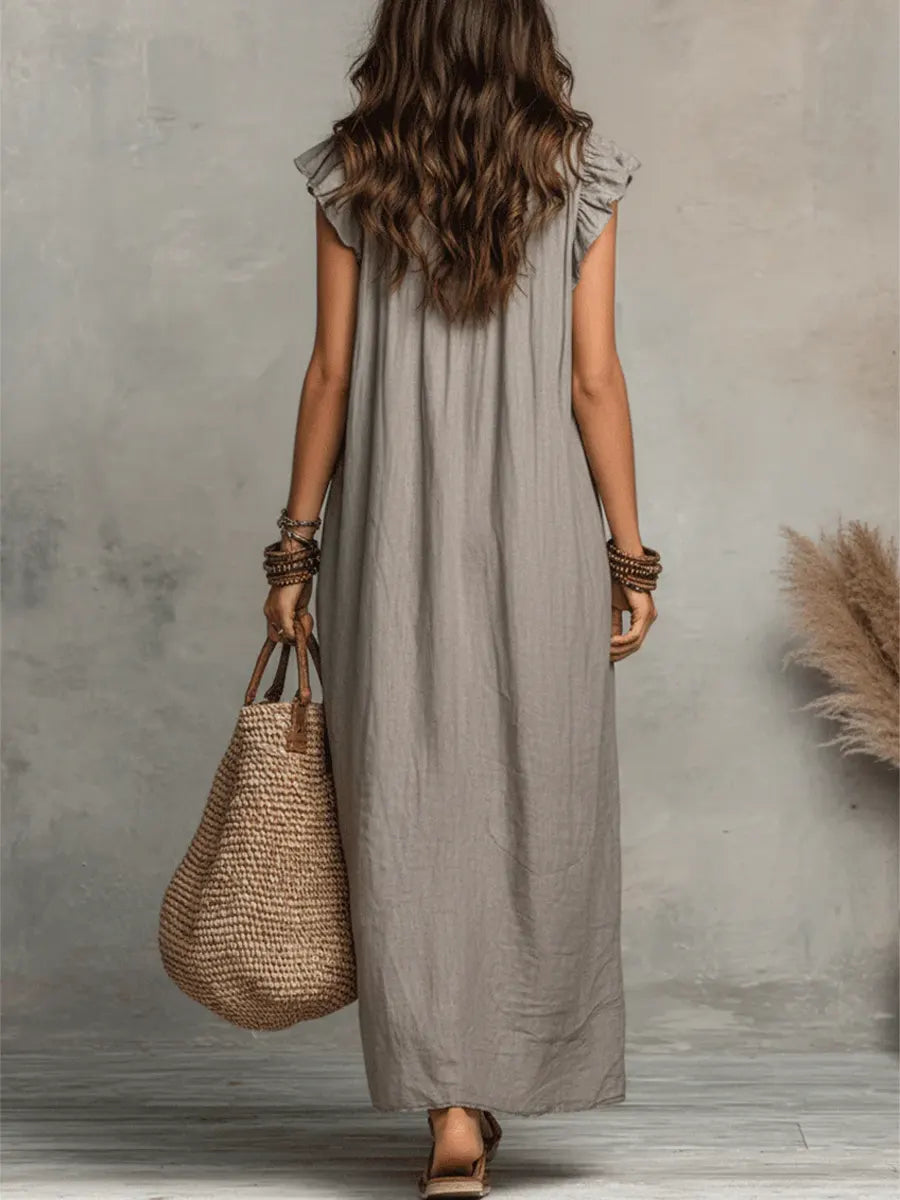 Carmela™ – Robe Longue Volante