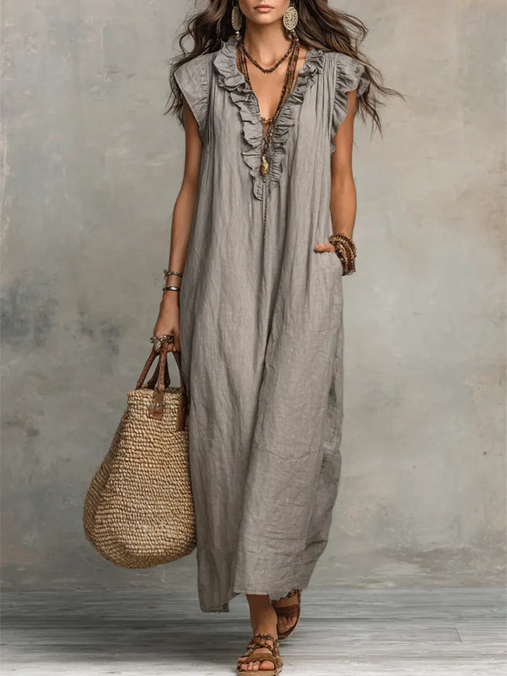 Carmela™ – Robe Longue Volante