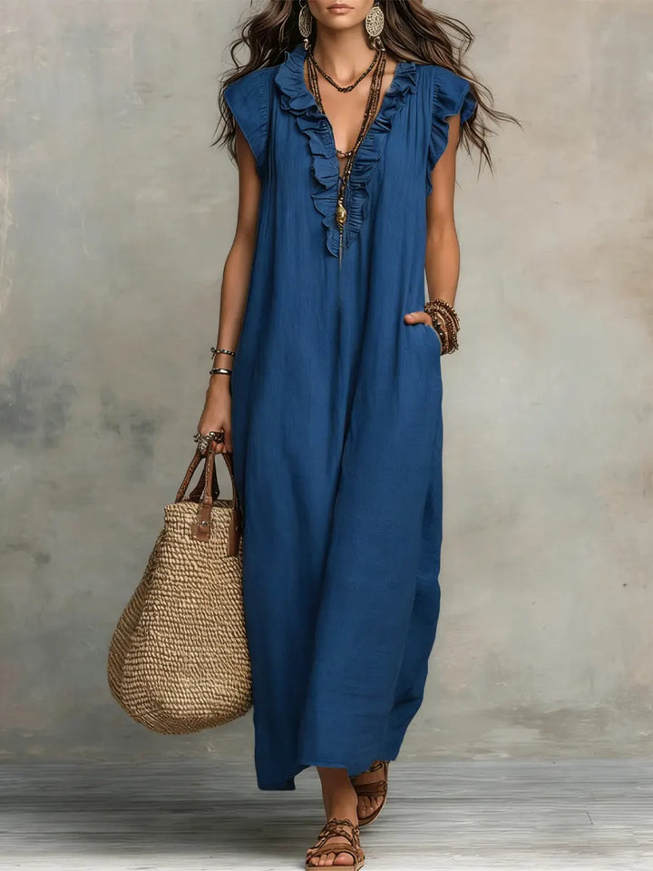Carmela™ – Robe Longue Volante
