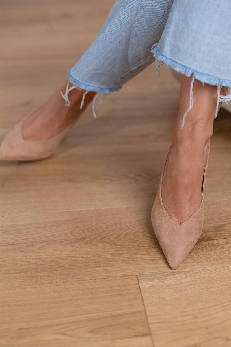 Amelia™ | Talons Bas Nude