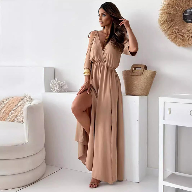 Olivia™ | Robe Maxi Élégante avec Fente