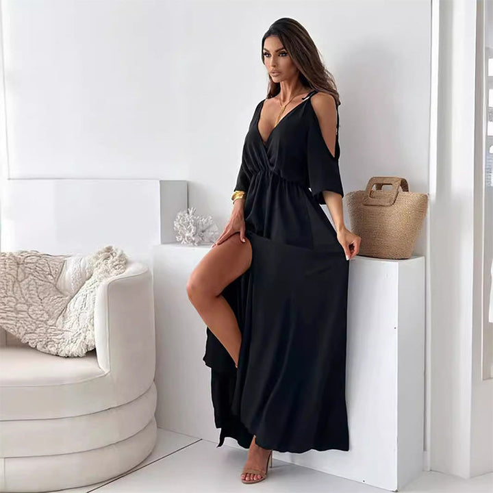 Olivia™ | Robe Maxi Élégante avec Fente
