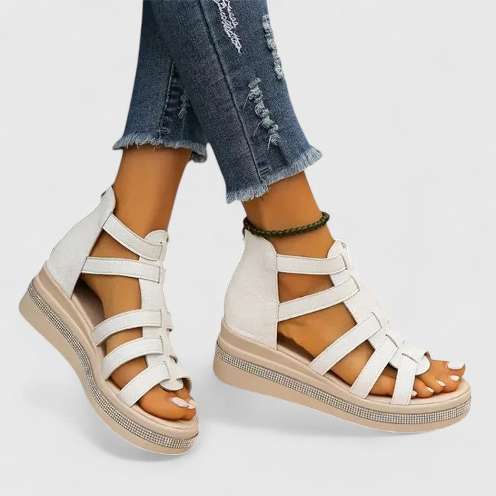 Kendall | Sandales Orthopédiques à Strass