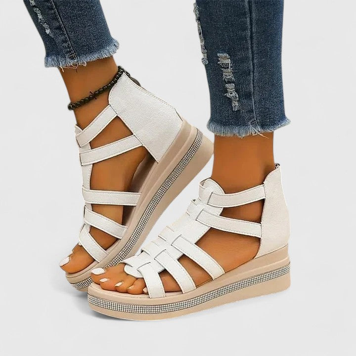 Kendall | Sandales Orthopédiques à Strass