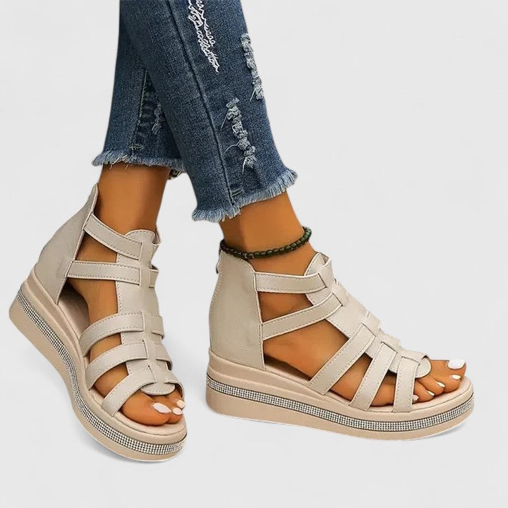 Kendall | Sandales Orthopédiques à Strass