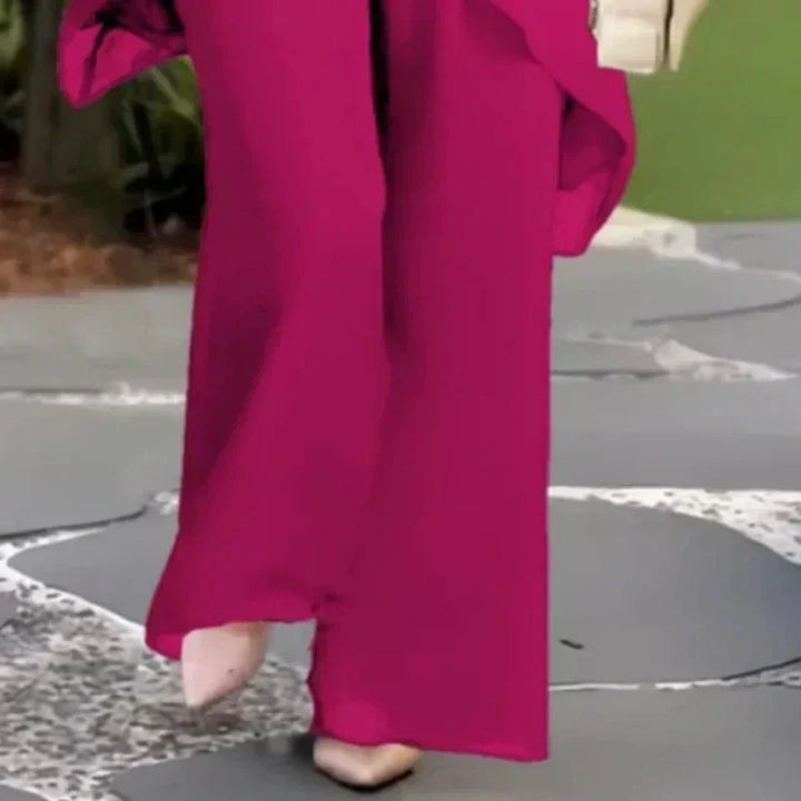 Harper | Ensemble élégant irrégulier de haut et de pantalon