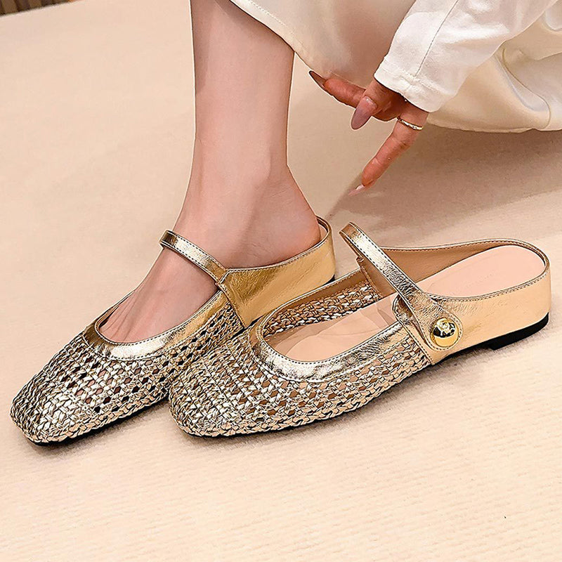 Bella | Mules Mary-Jane Sans Talon