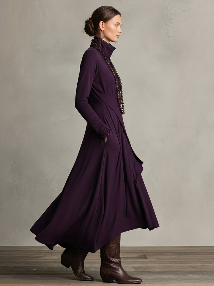 Natalie | Robe Drapée Élégante