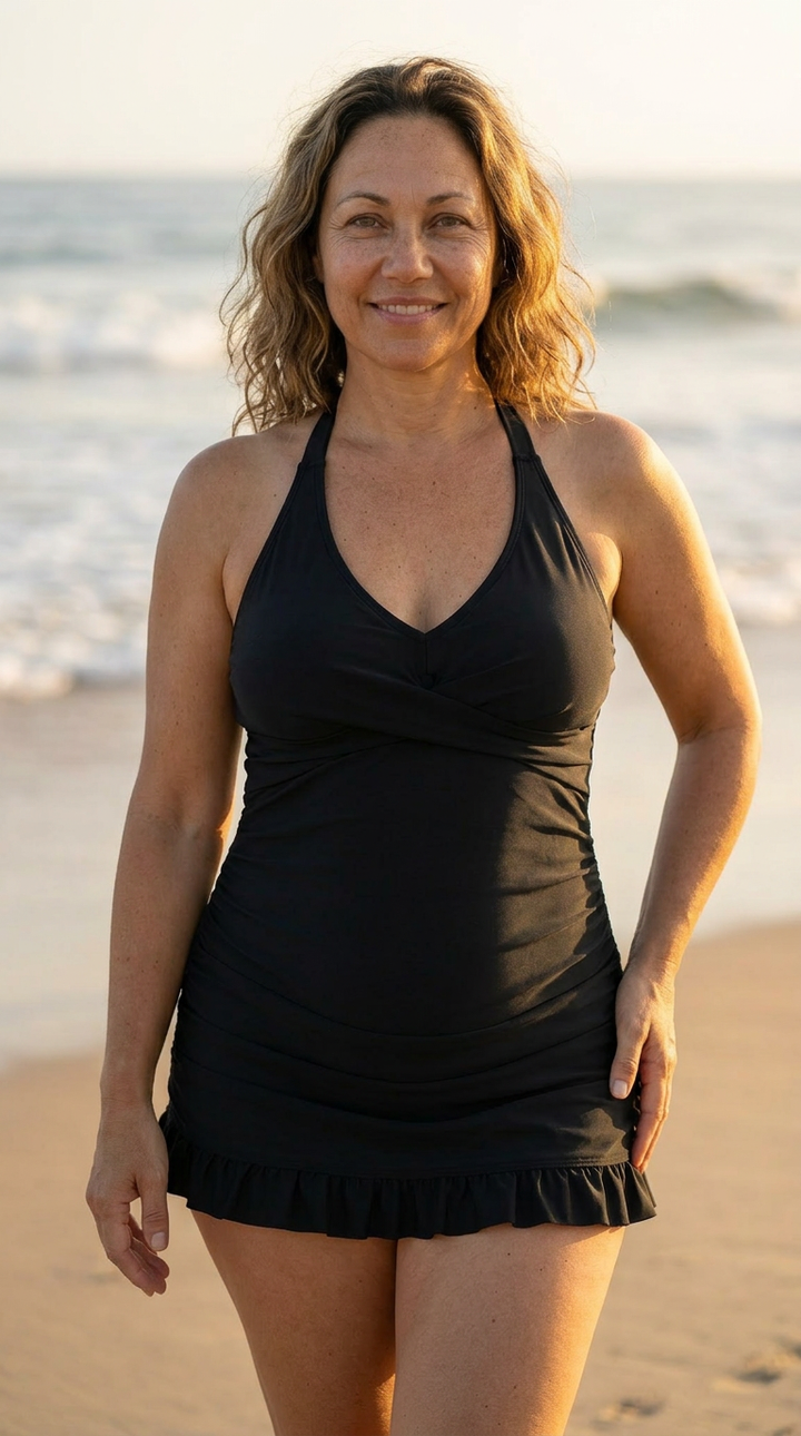 Ensemble Tankini Robe de Bain Amincissant