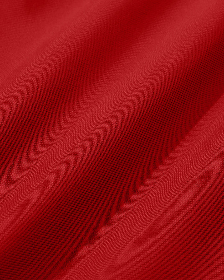 Ensemble de Bikini Triangle Rouge avec O-Ring