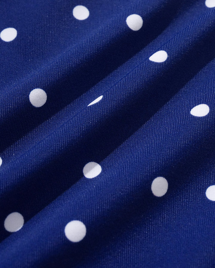 Ensembles de Bikini à Armatures à Pois avec Nœud Papillon Bleu