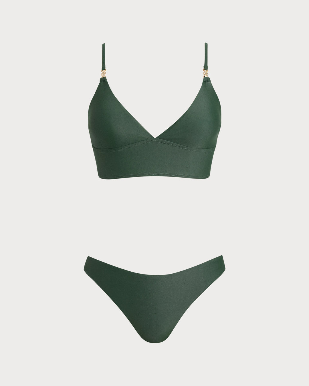 Ensemble de Tankini Vert X Croix