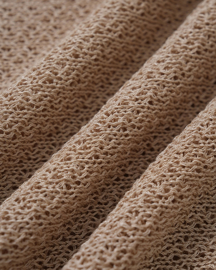 Couverture à Manches Évasées Khaki