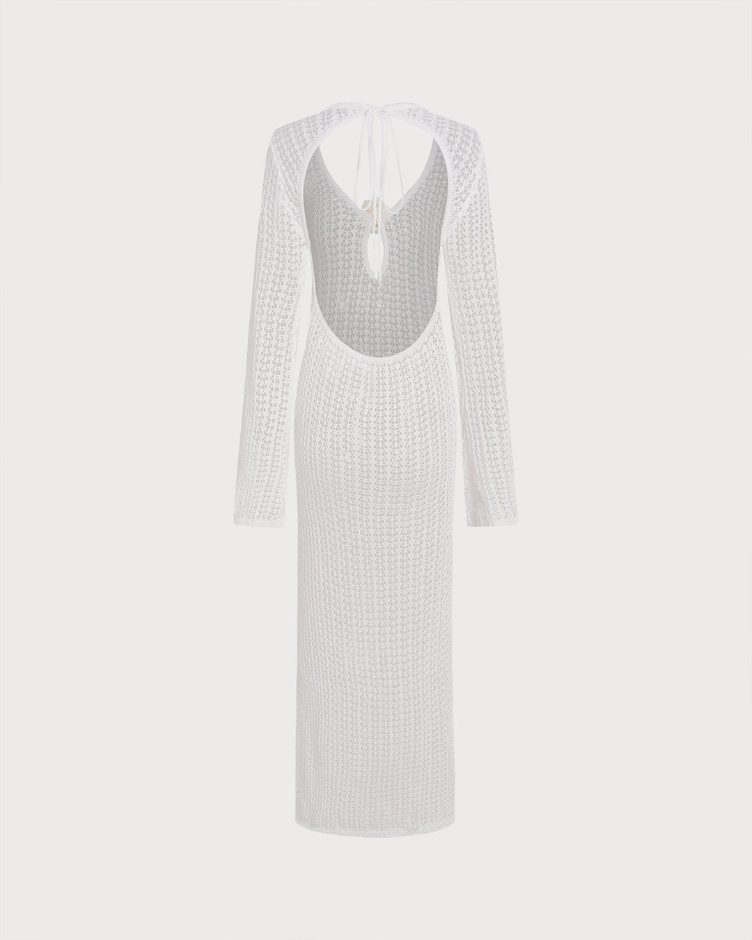 Couverture de Maillot de Bain Découpée Blanche