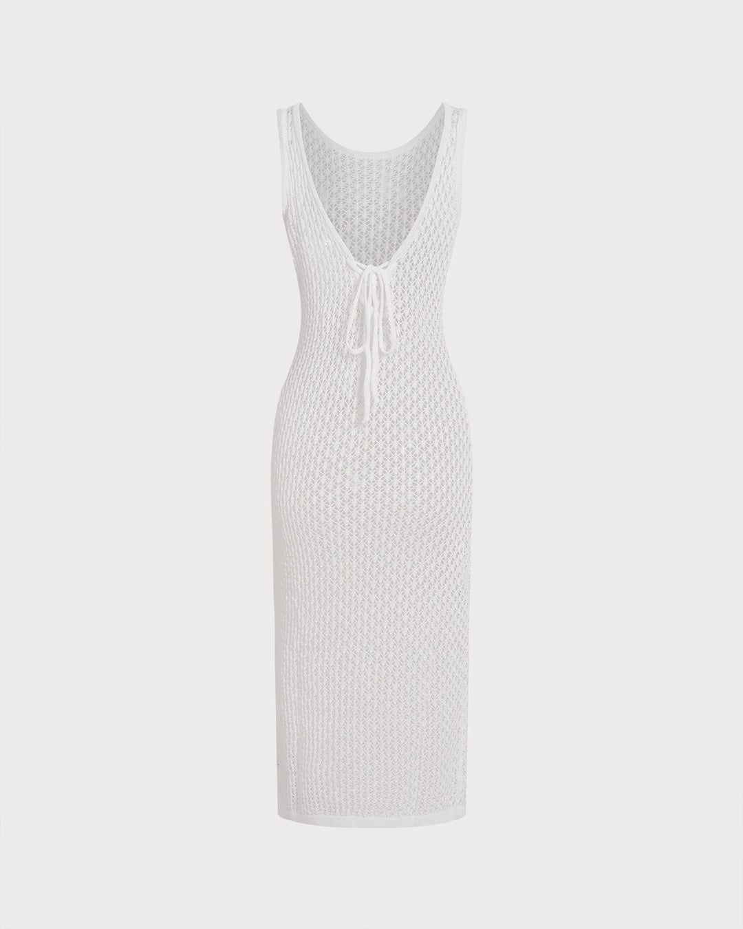 Couverture de Maillot de Bain en Crochet Blanc