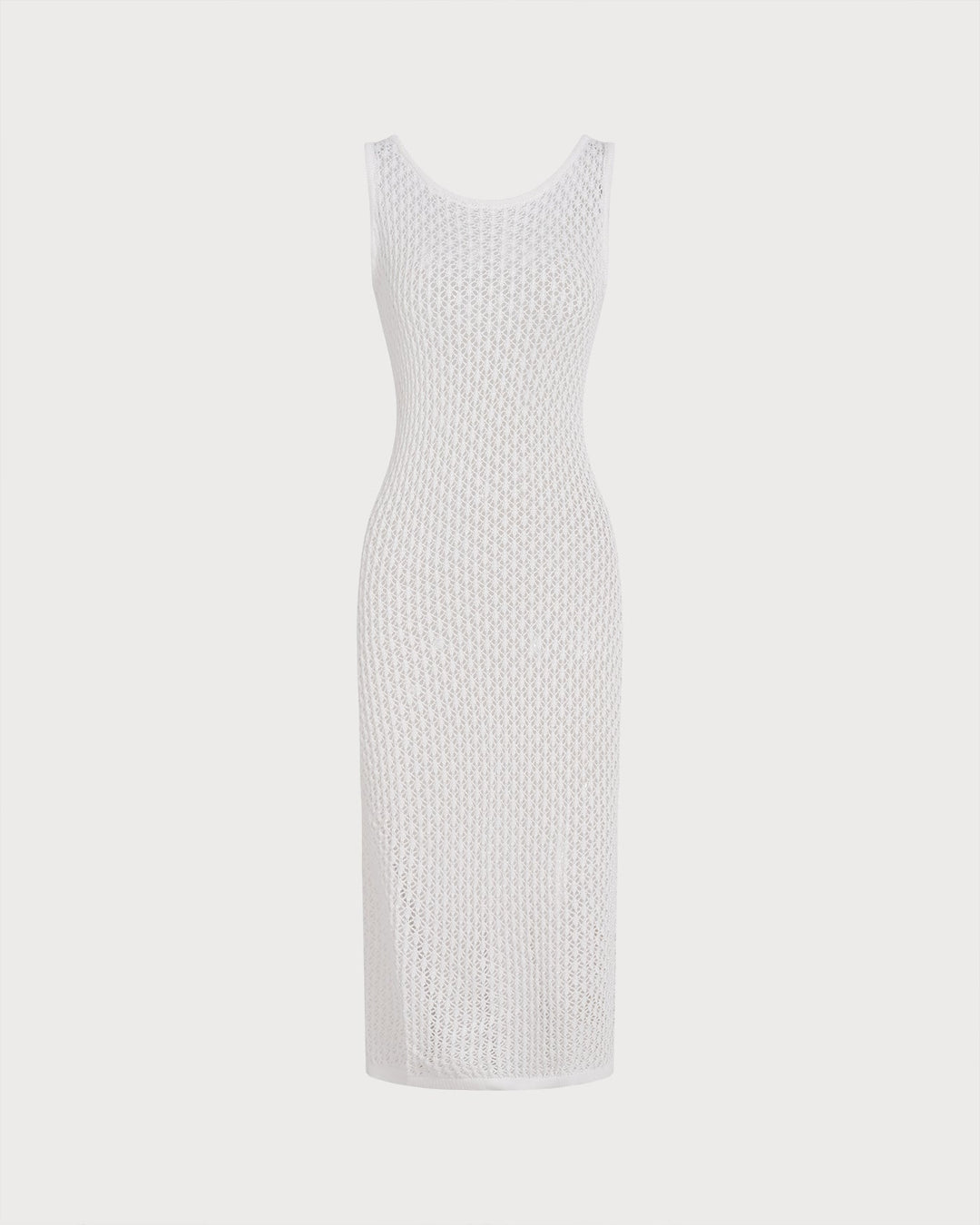 Couverture de Maillot de Bain en Crochet Blanc