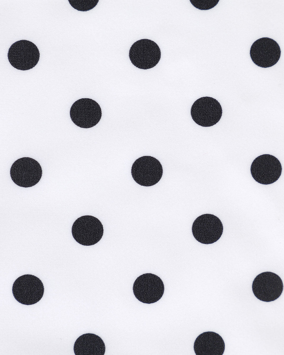 Ensemble de Bikini Triangle à Pois Blancs