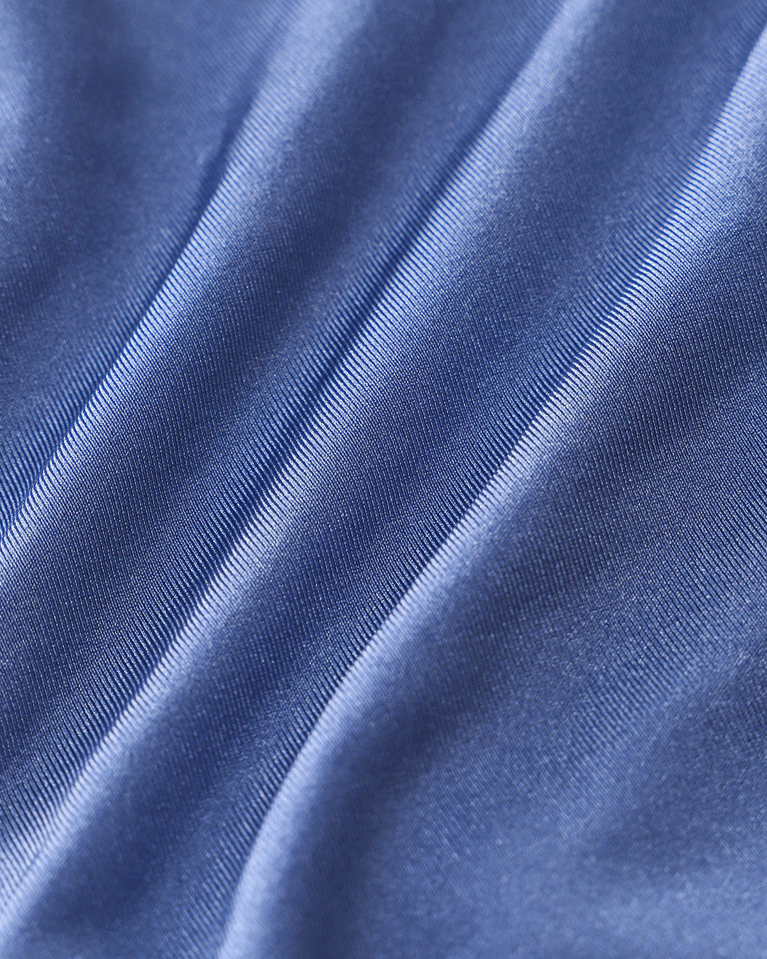 Ensemble de Bikini Triangle Bleu à Haute Élasthicité
