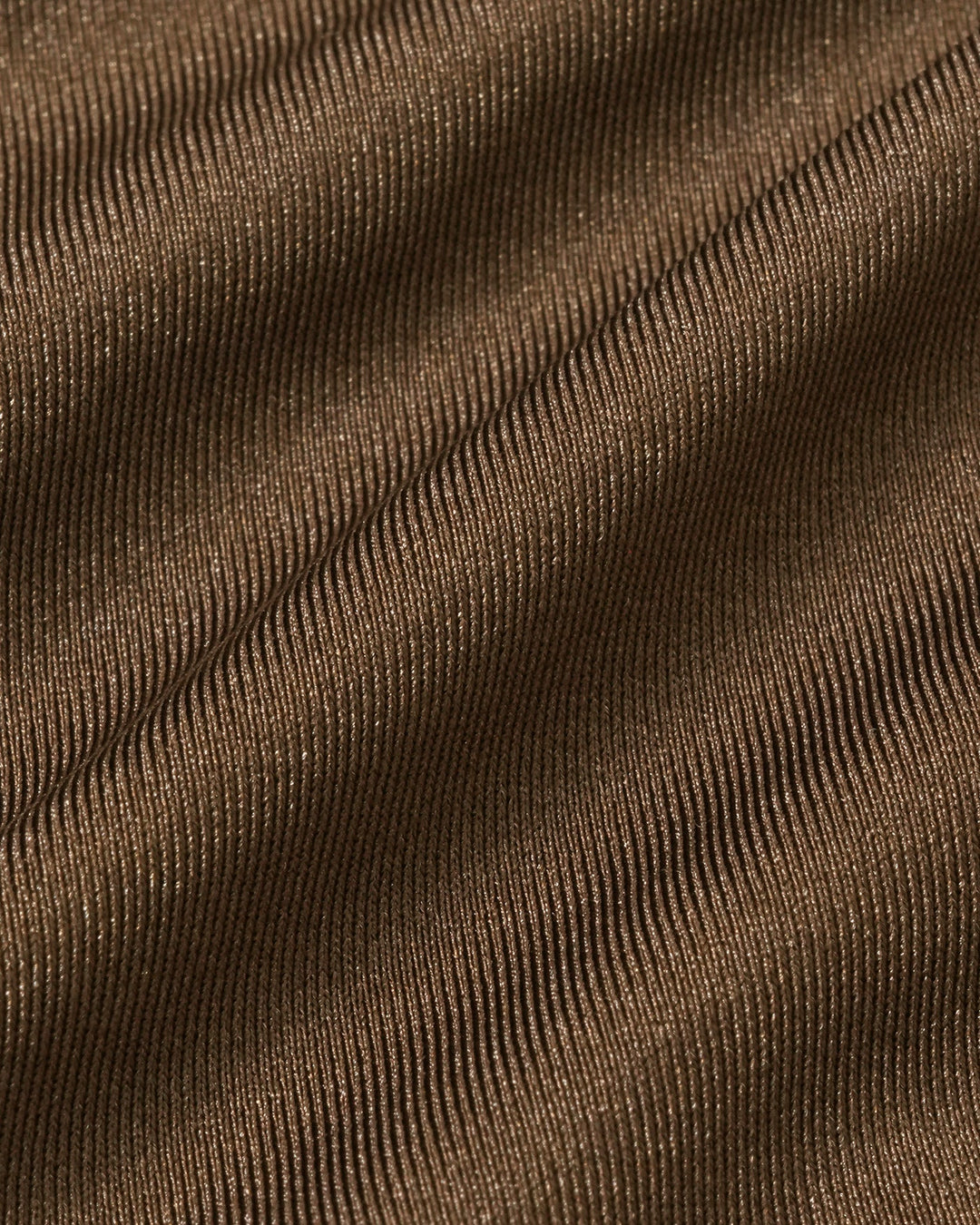 Ensemble de Bikini à Cordon Découpé Marron