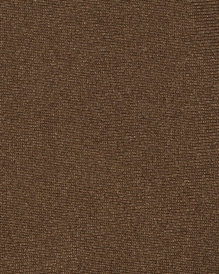 Ensemble de Bikini à Cordon Découpé Marron