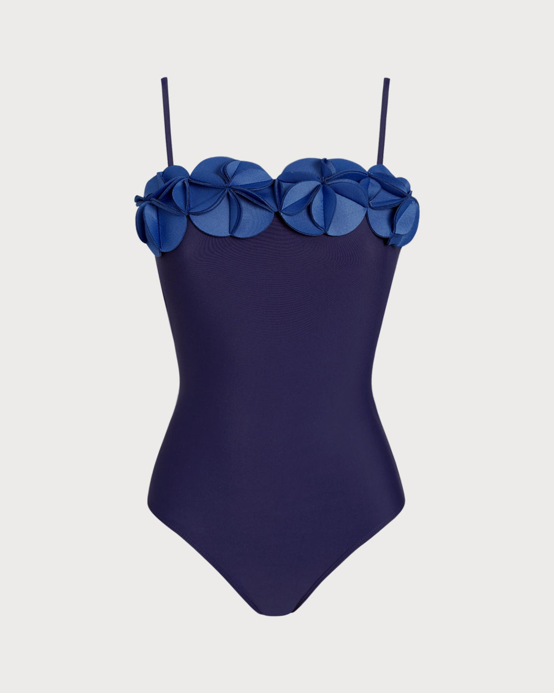 Maillot de bain une pièce floral bleu