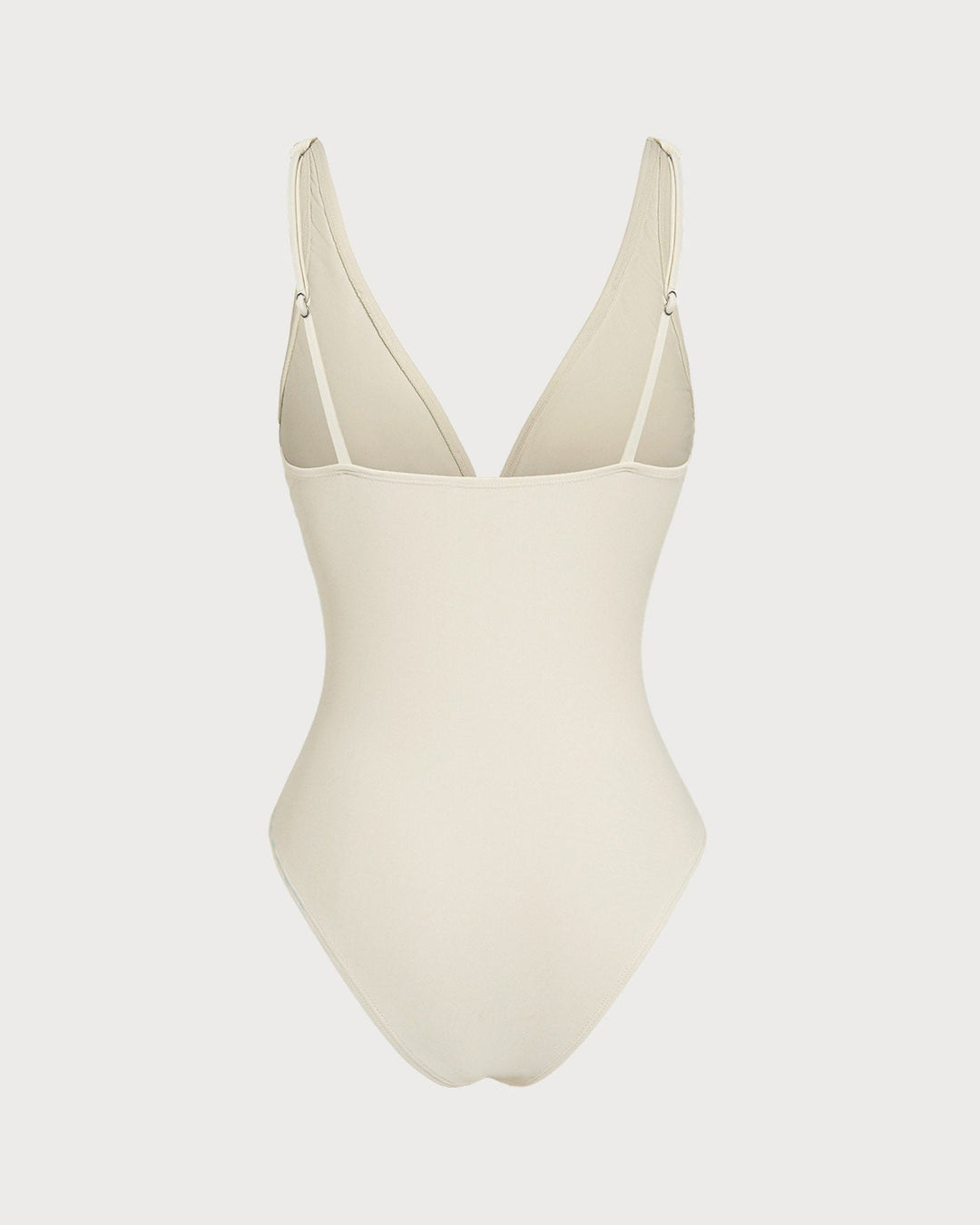Bralette Off White Monopièce de Maillot de Bain
