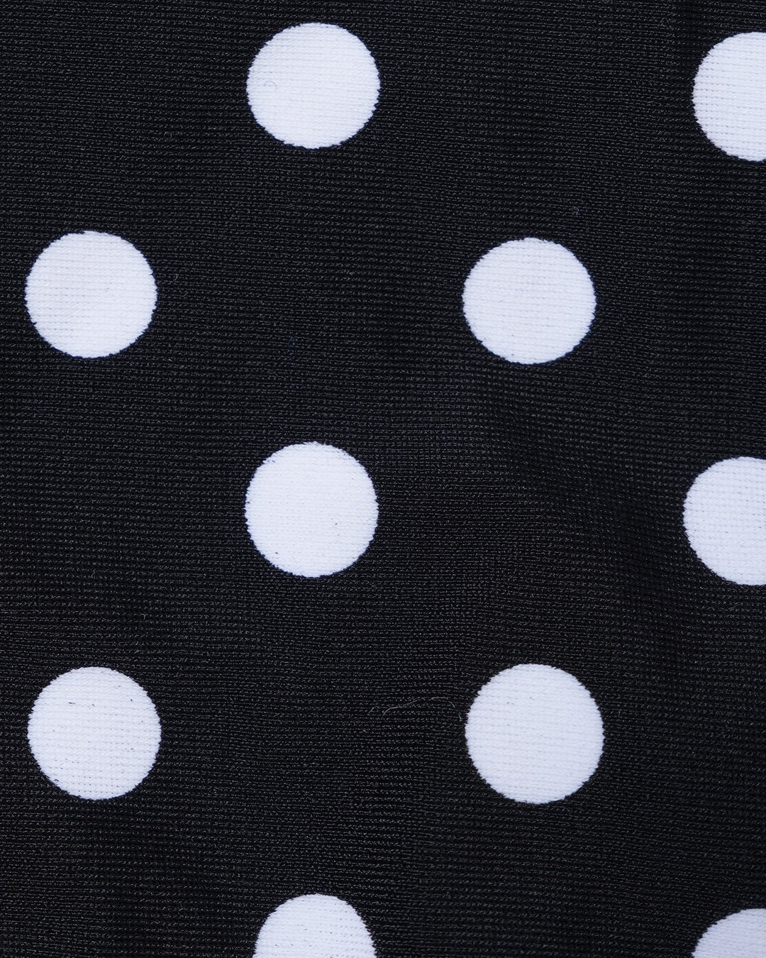 Ensemble de Bikini Réversible à Pois Noirs
