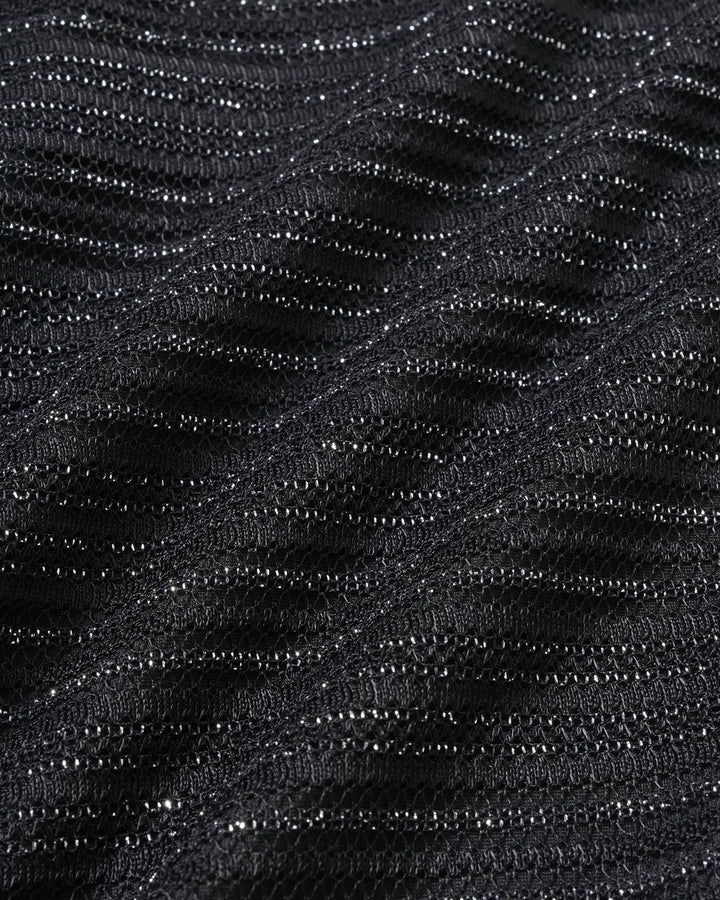 Ensemble de bikini triangle noir à lien coulissant