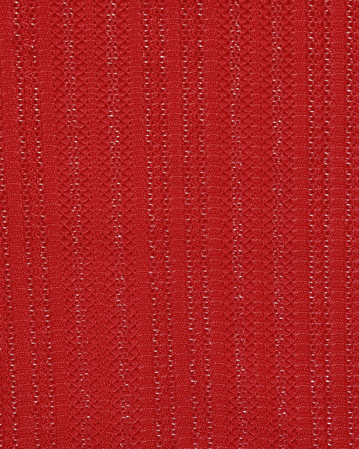 Ensemble de Bikini à Armatures en Paillettes Rouges