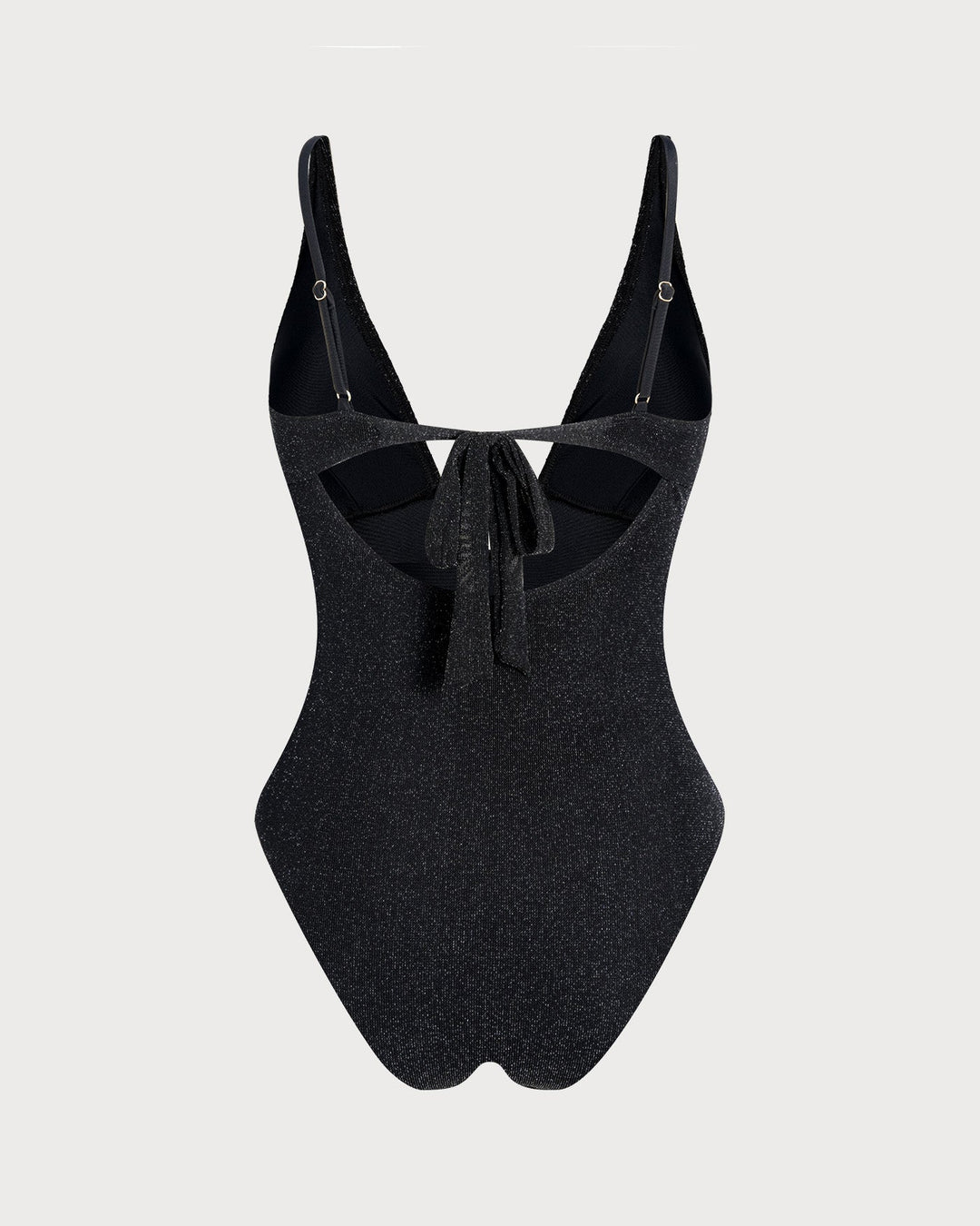 Bralette Noir à Sequins Une Pièce
